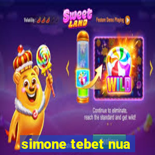 simone tebet nua